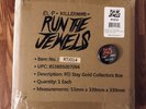 RSD 2018 Run The Jewels limited stay gold collectors box NEW w/ bag & button