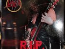 SLAYER - R.I.P. REIGN IN PAIN - NOTTINGHAM 1987 WITH POSTER