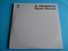 EGISTO MACCHI - IL DESERTO - 2 LP SIGILLATO