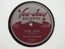 BIG JOE WILLIAMS - Goin' back/My baby left - VEE JAY 227 - BLUES 78