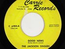 Soul Funk Gospel 45 - Jackson Singers - Good News - Carrie - mp3