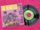 THE BEATLES 1964 GERMAN 1st PRESS KOMM GIB MIR DEINE HAND / SIE LIEBT DICH VG++