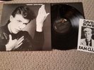 DAVID BOWIE LP HEROES - US RCA BLACK LABEL AFL1-2522 - LYRICS SLEEVE + FAN CLUB