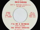 Black Gospel 45 - Space Singers - I'll Be A Witness - HLF - VG+ mp3