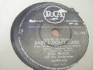ELVIS PRESLEY * BABY I DON'T CARE / YOUNG AND BEAUTIFUL  South African Issue*VG