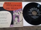 Jazz 45 EP Ella Fitzgerald And The Ink Spots Decca ED 2040 w/ Pic Sleeve