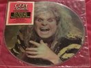 OZZY OSBOURNE • Ultimate Sin LIVE OZZY • 1986 CBS Picture Disc • NM,sabbath,moon