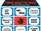 THEMES ABOUT THE HOUSE / 10'' 10 TRACK L/P / DE WOLFE MUSIC LIBRARY / RSD 2018