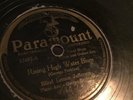 PRE-WAR BLUES BLIND LEMON JEFFERSON Paramount12487 Rising High Water/Tedd BearV-
