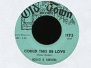 ROSCO & BARBARA Could This Be Love on Old Town Northern Soul 45 Hear