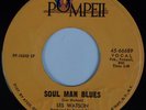 LES WATSON: Soul Man Blues POMPEII Funk Soul Orig 45 HEAR