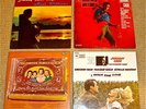 4 JOHNNY CASH LPs: Hank Williams/Blood,Sweat&Tears/Carter Family/I Walk the Line