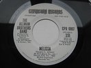 THE ALLMAN BROTHERS BAND: MELISSA / BLUE SKY - CPR WLP CAPRICORN 45 VG- to VG+