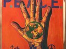 P.E.A.C.E. / WAR PUNK HARDCORE COMP 2LP 1984 w/ BOOKLET VG+ MDC GISM AOF MOB47