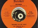 Rare Black Gospel 45 The Caravan No 2 Of Zachary Trouble In My Way Booker 06 M-