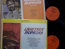 2 LPs LIGHTNIN HOPKINS VOL 1 & 2 EVEREST US OG BLUES NM in shrink both