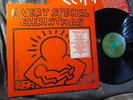 KEITH HARING ART COVER - A VERY SPECIAL CHRISTMAS V.A. ED1 Germany HYPE STICKER