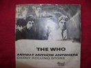 The Who - Anyway anyhow anywhere  / Daddy rolling stone  rares German 45 Cover