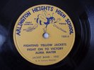 1952 Arlington Heights High School Jacket Band Fighting Yellow Jackets