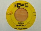 JIMMY KAYE & THE COACHMEN Gloria/Debbie 45 (Soma) RARE Primitive Garage HEAR