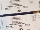 2x Justin Timberlake Man Of The Woods Tickets Manchester Arena 1st July