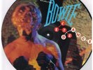 DAVID BOWIE Let's Dance LP VINYL UK Emi 8 Track Limited Edition Pic Disc