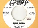 THE CONTOURS Shake Sherry GORDY PROMO  MOTOWN NORTHERN SOUL 45