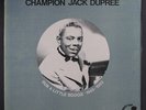 CHAMPION JACK DUPREE: Rub A Little Boogie, 1945-53 LP (UK) Blues & R&B