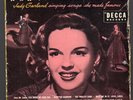 1951 Judy Garland At The Palace Hit Songs 45 RPM Box Set Of 4   Over The Rainbow