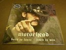 Motorhead Born to loose Lived to win Lmt Ed colored vinyl (blue) only 100 copies