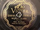 Victor 23578 Allen Brothers MONKEY BLUES V+  78rpm  1932  Hot Country