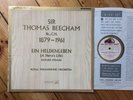 ASD 421 1st W/G NM STRAUSS A HERO'S LIFE BEECHAM Ein Heldenleben