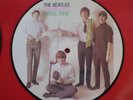 The Beatles  *  I FEEL FINE   *  BRITISH IMPORT PICTURE DISC 45 RPM 1984 MINT-