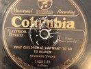 Columbia 14251D Nugrape Twins ROAD IS ROUGH AND ROCKY  78 rpm rare 1927 BLUES G+