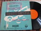 RARE THE VEGH QUARTET BRAHMS DECCA LXT 5027 UK