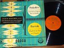 1955 UK ED1 DECCA LXT 2894 O/Gold PROKOFIEV BARTOK Piano Cti KATCHEN ANSERMET NM