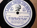 1939 SZYMON GOLDBERG VIOLIN LILI KRAUS PIANO Anthony Pini Cello HAYDN SOCIETY 78