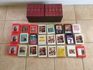 VTG 8 TRACK TAPE CASE w/24 8 TRACKS Percy Faith Elvis Polka Party Slim Whitman