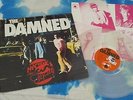 THE DAMNED - MACHINE GUN ETIQUETTE UK LP + INNER SLV**VERY RARE CLEAR VINYL**