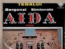 SXL 2167-8-9 WBG ED1 UK - VERDI AIDA - BERGONZI - KARAJAN - WHITE WALLET 3LP NM