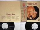PEGGY LEE GOLDEN DOUBLE 32 CAPITOL ECS-65039,40 Japan OBI PROMO VINYL 2LP