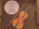 JOSEF SAKONOV Great Violin Encores DECCA Orig UK Phase 4 PFS Stereo 1972 LP