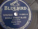 Walter Davis - 78rpm single 10-inch – Bluebird #B-8961 Biddle Street Blues