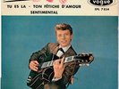 JOHNNY HALLYDAY 24.000 baisers 1961 EP Vogue 7 834 Original BIEM avec centeur