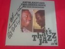 ART BLAKEY AND THELONIOUS MONK THE JAZZ MESSENGERS LP vinyl signed by Art Blakey