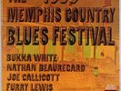 1968 MEMPHIS COUNTRY BLUES FESTIVAL: Bukka White, Furry Lewis ORIG VG++ LP