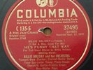 Billie Holiday 78 He’s Funny That Way / A Sailboat In The Moonlight 10” Columbia