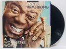 NM+   SCARCE 1980 LOUIS ARMSTRONG What a Wonderful World Vinyl Record   MCA25204