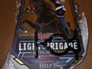 IRON MAIDEN TROOPER LIGHT BRIGADE BEER PUMP CLIP & 5 x trooper BEER MAT,s
