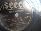 Miguelito Valdes - 78rpm single 10-inch – Seeco #507 Cucha El Eco Del Tambo